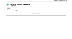 Desktop Screenshot of package.composite.net